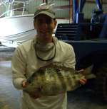 The Mowery Crew with another sheepshead