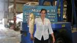 Ms. Dumas with a nice 5.5 lbs redfish