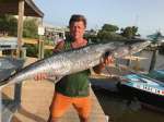 43 lb King Fish Taken On His Day Off In Cedar Key