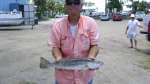 John w a nice trout caught with Captain Pauly