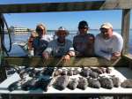 Some Maryland visitors to Cedar Key with a nice catch