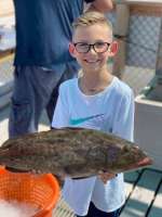This Mighty Fisherman's First Grouper Ever