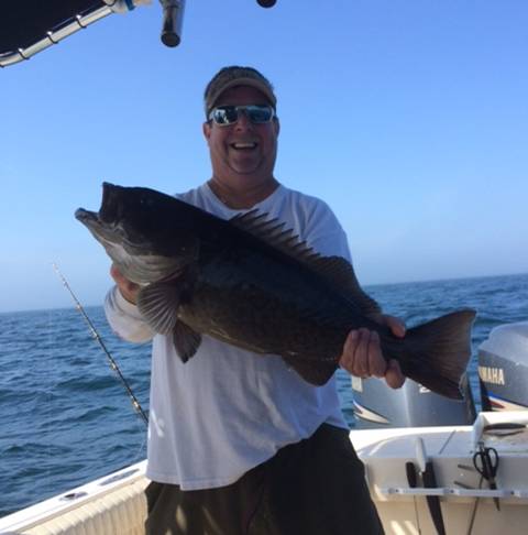 Real Fine Grouper caught and released ... to the anglers dismay!