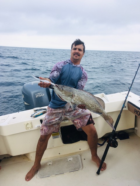 Jason with a nice Gag Grouper