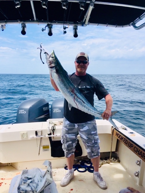 Another Maryland fisherman w a nice king w Capt John