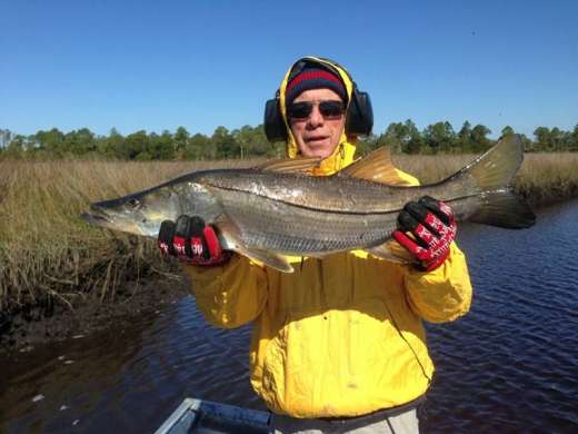 Mr. Paul with a nice Cedar Key snook