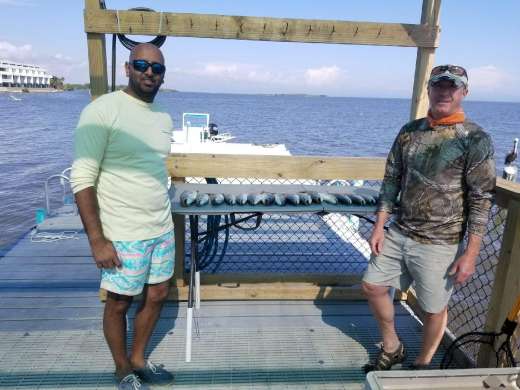 Captain Kyle's crew with a nice catch for the day