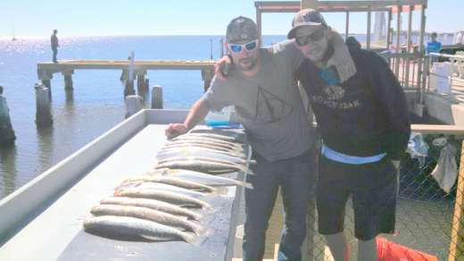 Nice trout caught with captain Kyle