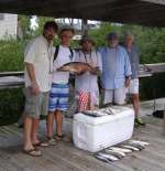The Beling crew, awesome day w/ capt kyle on Hooked Up Charters inshore boat