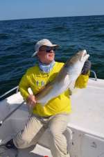 Nice catch n release a huge Redfish