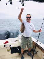 Mr. T. With A Nice Mango Snapper With Captain John