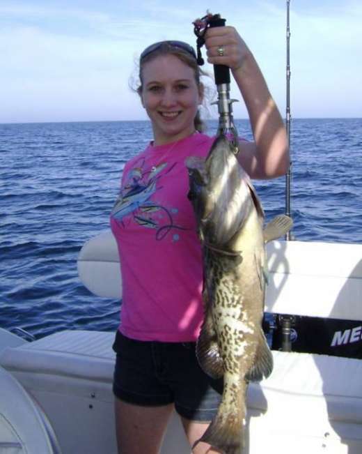 Women think they can out fish men