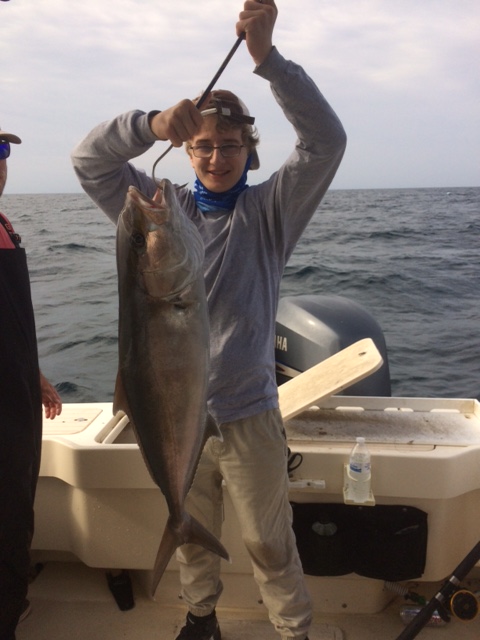 1st big Amber Jack and a nice catch
